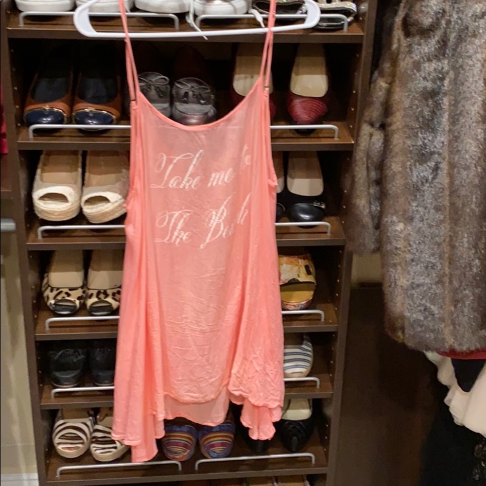 Wildfox take me to the beach swim top cover up